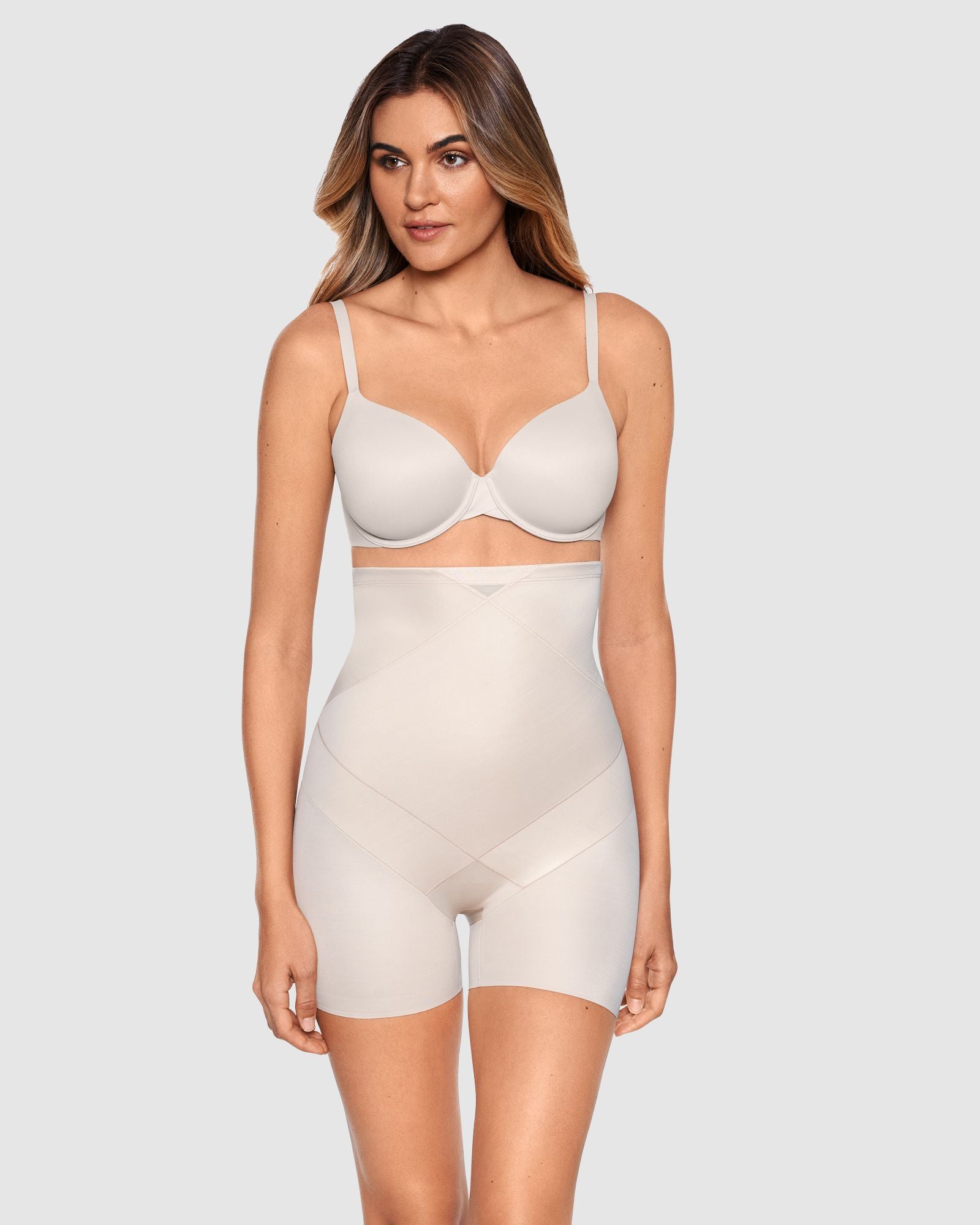 Miraclesuit Shapewear Tummy Tuck Firm Control Ultra High Waist Shapewear Shorts