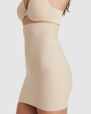 Cupid Shapewear Sleek Essentials High Waist Shaper Slip Skirt